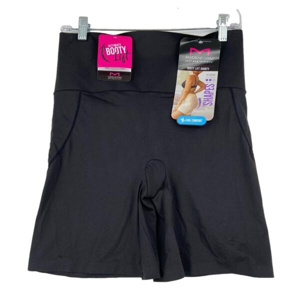 Maidenform Booty Lift Shorty Shaper Size 2XL Black Cool Comfort - Picture 1 of 11